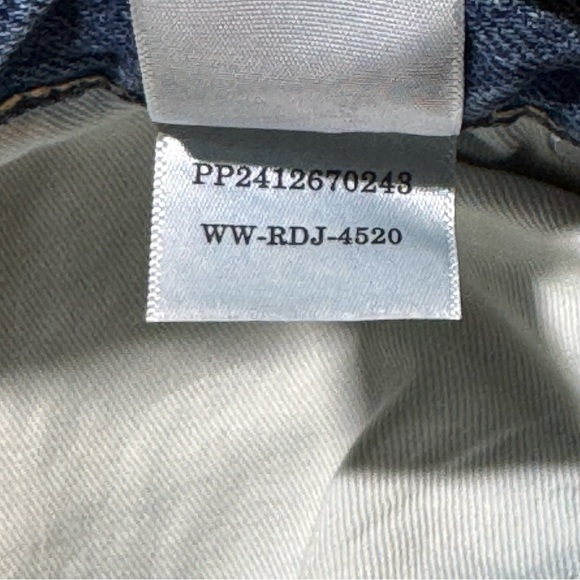 🌻 EVERLANE 27 CROP Women’s THE 90s CHEEKY MOM Jeans Denim Ankle Medium Blue - Picture 10 of 11